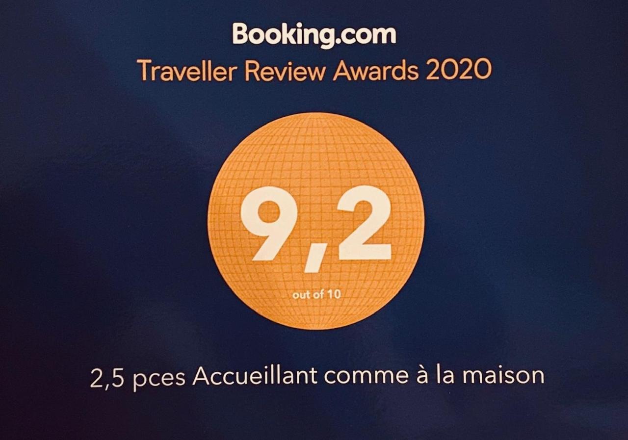 2,5 Pces Accueillant Comme A La Maison Leukerbad Bagian luar foto