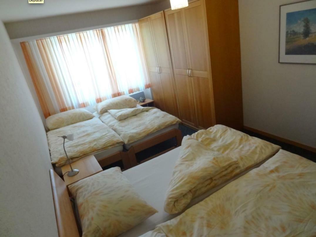 2,5 Pces Accueillant Comme A La Maison Leukerbad Bagian luar foto