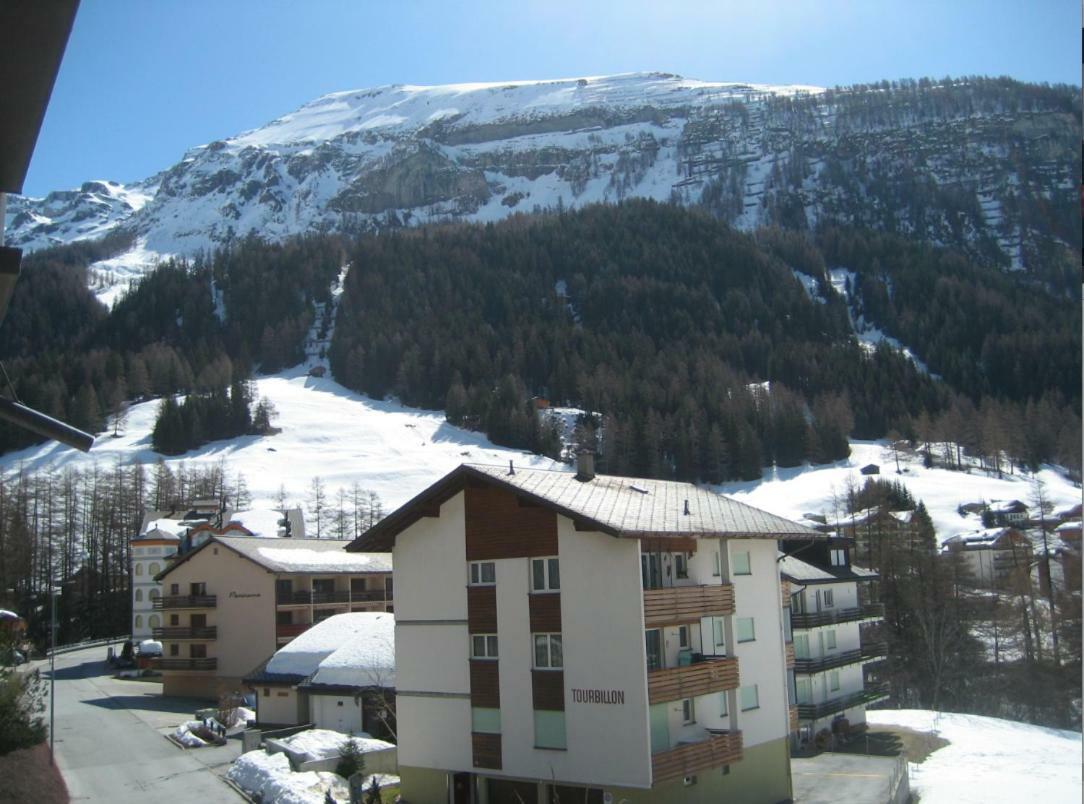 2,5 Pces Accueillant Comme A La Maison Leukerbad Bagian luar foto