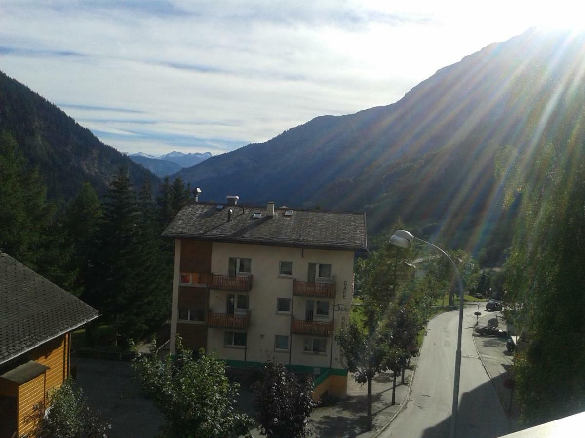 2,5 Pces Accueillant Comme A La Maison Leukerbad Bagian luar foto